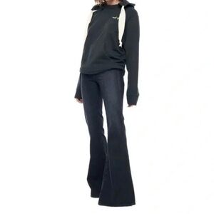 Free People x Sandrine Rose Super Flare Charbon NWT
